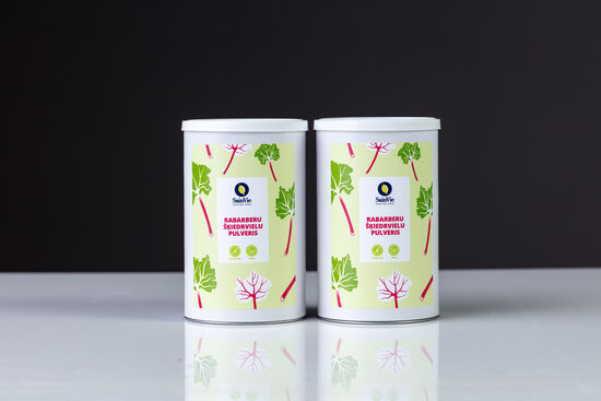 Rabarberu šķiedrvielu  pulveris 90g