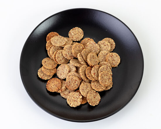 Bezglutēna vegāniskie marcipāna cepumi 