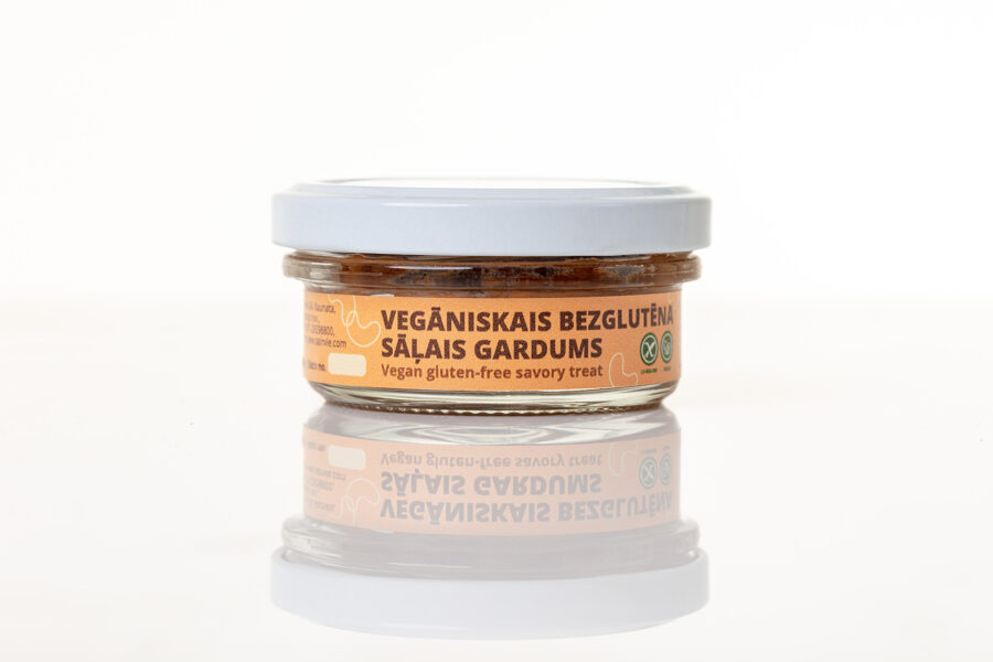 Vegāniskais bezglutēna sāļais gardums, 95 g